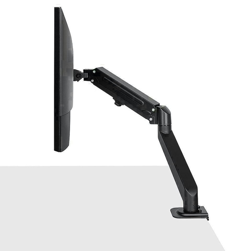 image 1 of Single Desktop Gas Arm Display Mount