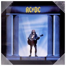 FRAMED AC/DC (WHO MADE WHO) - MEMORABILIA RANGE