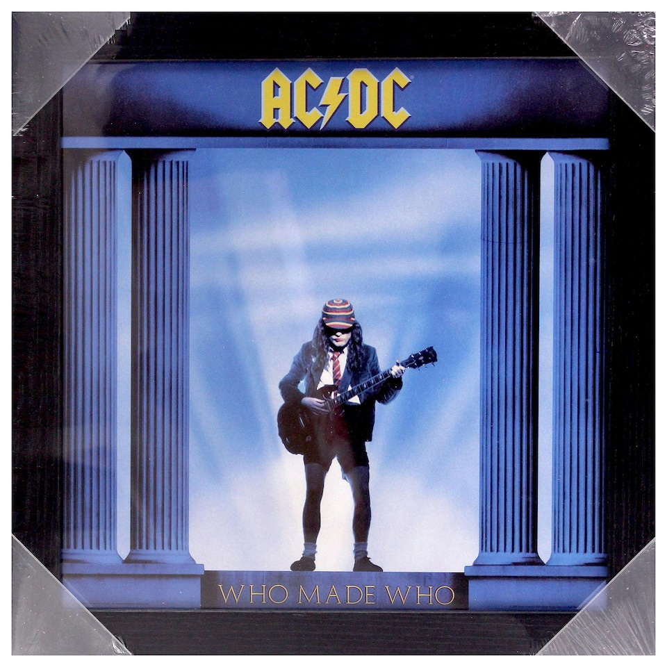 FRAMED AC/DC (WHO MADE WHO) - MEMORABILIA RANGE