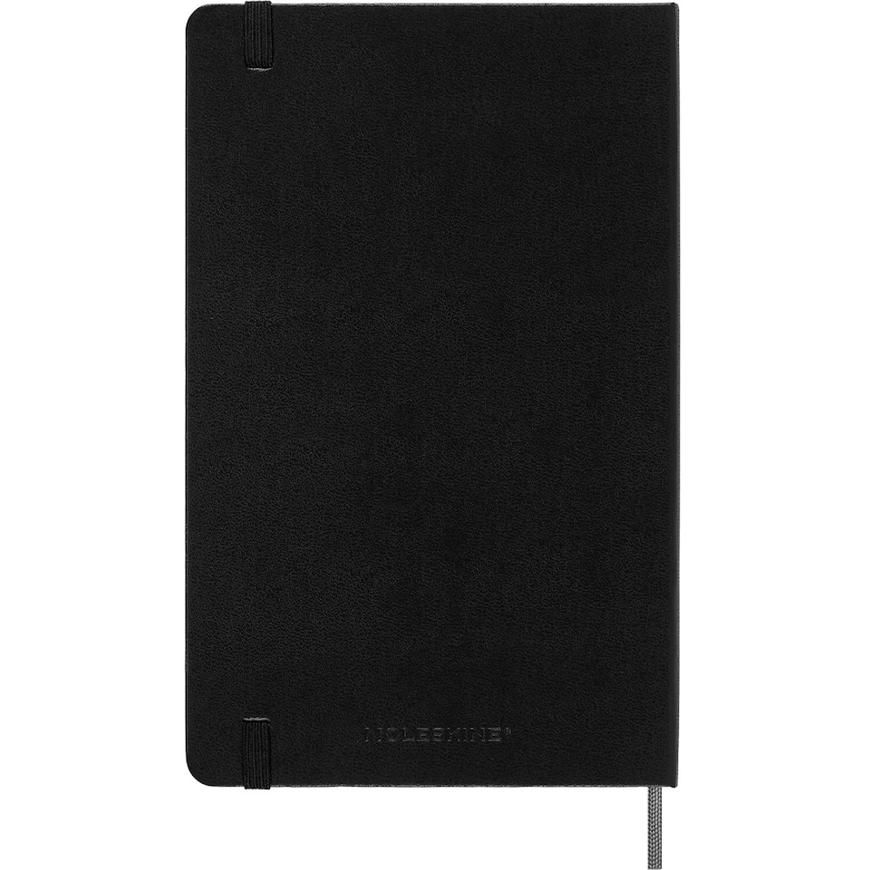 image 1 of Moleskine Undated Hard Cover Weekly Planner - Solid Black - One Size
