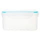 image 2 of Herrela 6pc Rectangular Food Containers with Airtight Lids