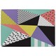 image 1 of Retro Themed Geometrics Rug | Multi