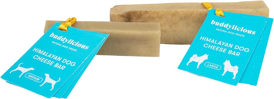 image 1 of Buddylicious Himalayan Yak Dog Chews Natural Yak Milk Cheese Chew for Long Lasting Dental Treat