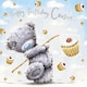 image 1 of Bear Catching A Cupcake Cousin Birthday Card