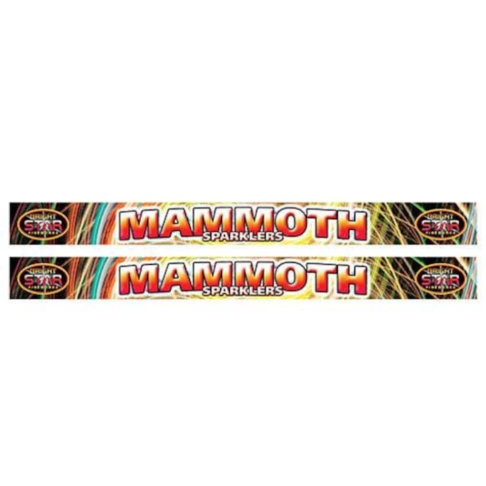 Mammoth Sparklers 46cm - 2 Packs of 4