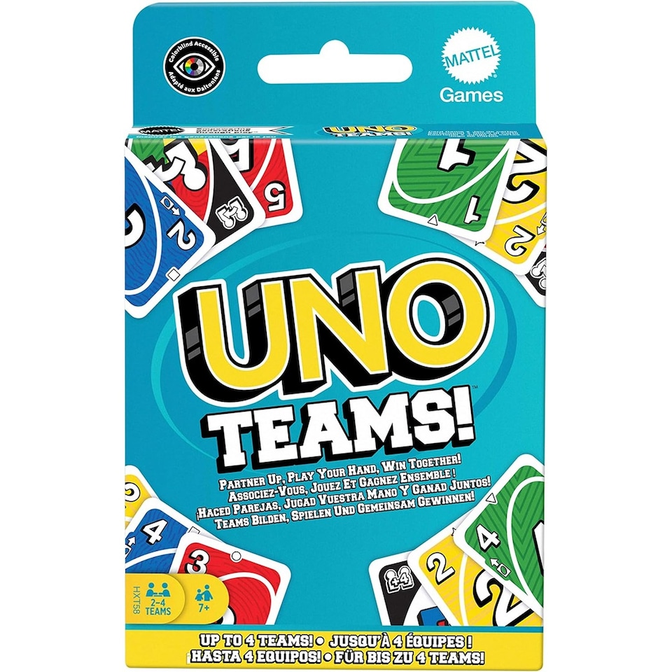 image 1 of UNO Teams Card Game