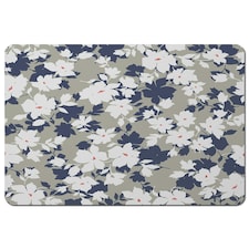 Grey, Purple & White Flowers (Placemat)