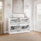 image 2 of Vida Designs 4 Drawer Shoe Cabinet Hallway Home Entrance Storage Unit - White & Oak