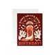 image 1 of Gubblecote Giddy Up Birthday Card - Brown/White - One Size