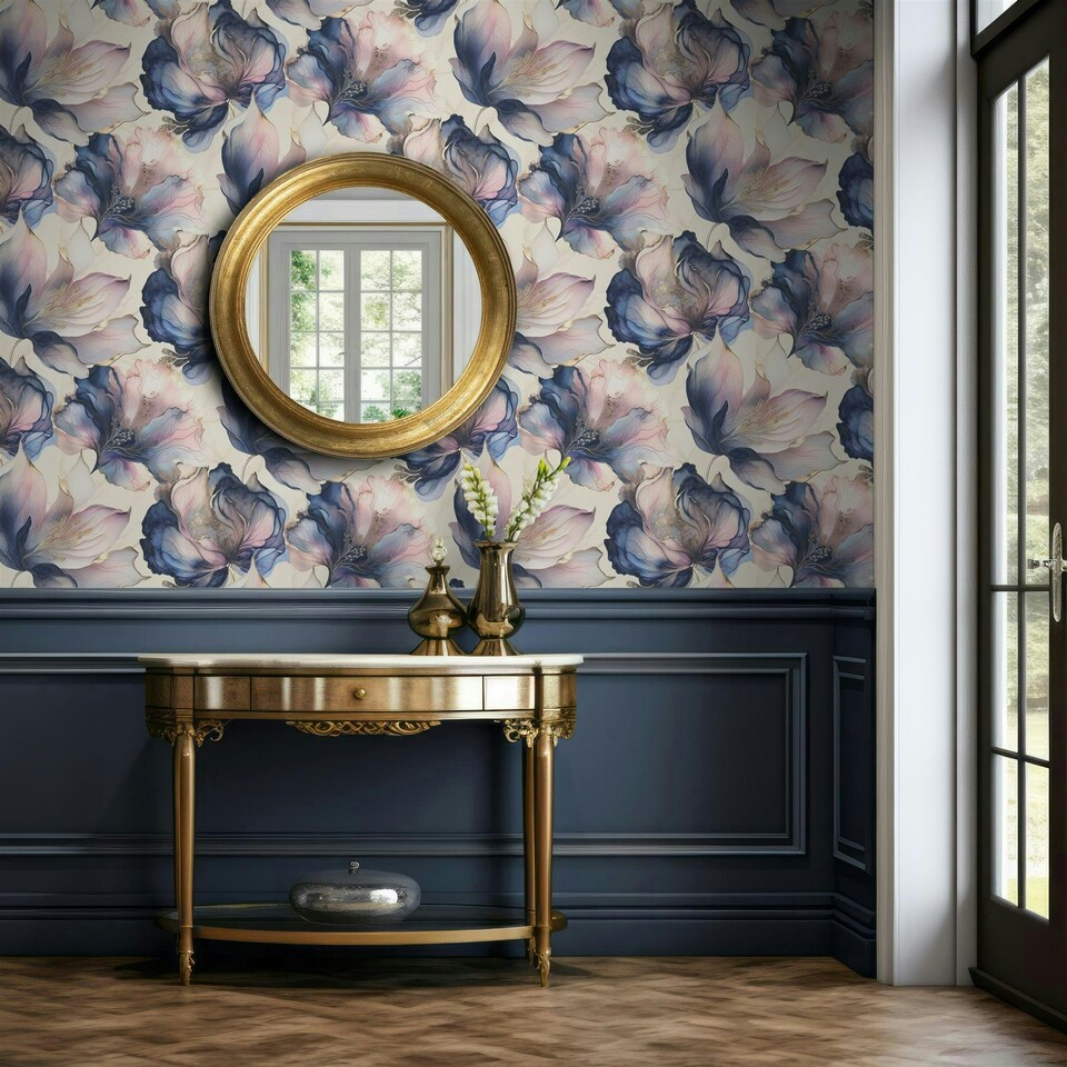 image 1 of Elysian Floral Multi Wallpaper Multi
