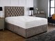 image 2 of Side Lift Crushed Velvet Truffle Ottoman Bed Set 4ft Small Double