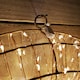 image 5 of Rose Gold Wreath With Warm White LEDs 600 Bulb 45cm