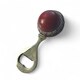 image 2 of CRICKET-GIFTS Mini Cricket Ball Bottle Opener ? Unique Sports-Themed Bottle Opener Crafted from a Mini Cricket Ball