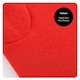 image 5 of Long Red Spandex Gloves | Red | 3