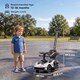 image 7 of AIYAPLAY Lamborghini 2 in 1 Baby Ride on Push Car Toddler Push Along Car, White | White | White