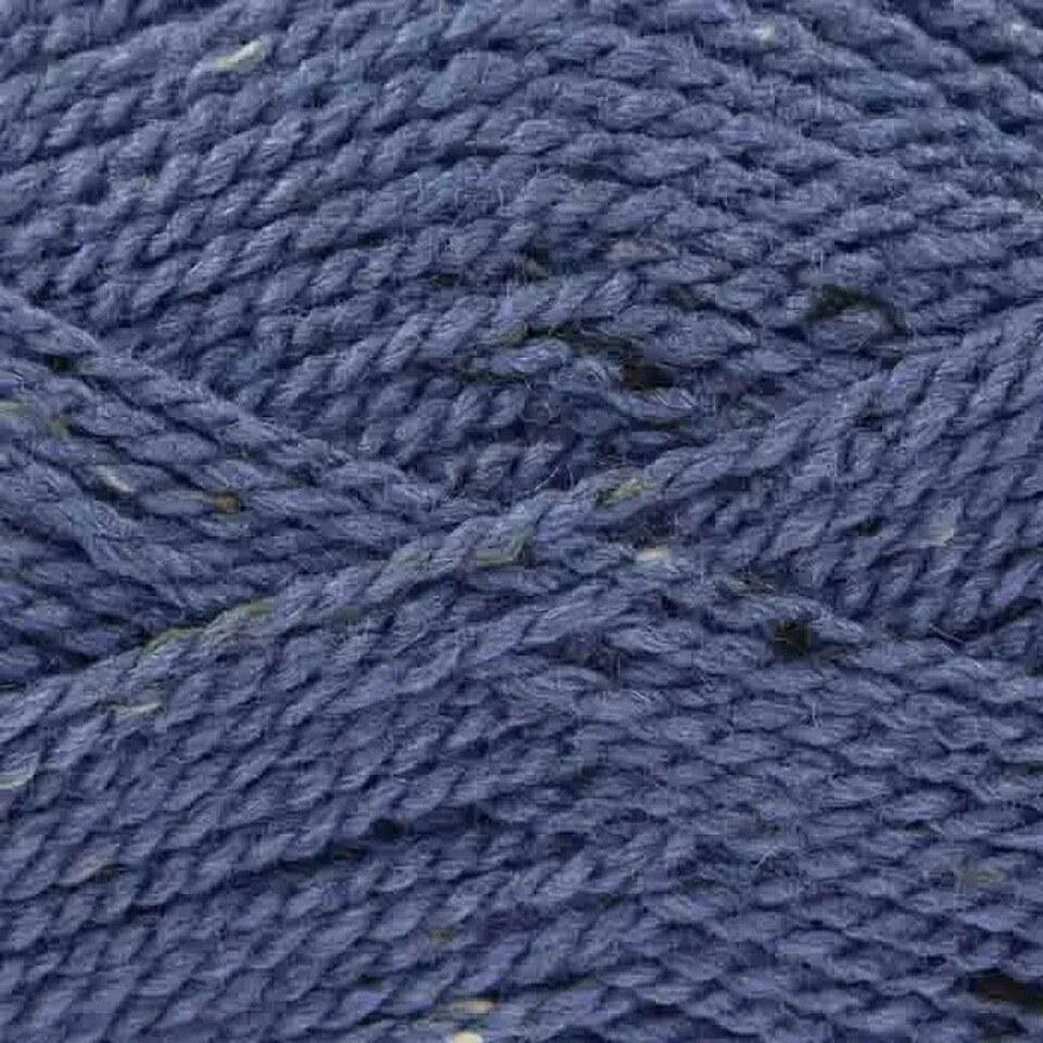 King Cole Blue Big Value Aran Yarn (Value Pack 12 x 100g Balls) For Crochet, Knitting - 212m per ball
