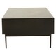 image 4 of Interiors by Premier Black Finish Wooden Coffee Table Black