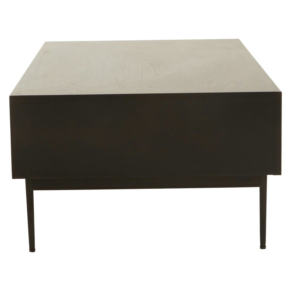 image 1 of Interiors by Premier Black Finish Wooden Coffee Table Black