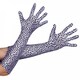image 1 of Dalmatian Print Gloves Black | One Size