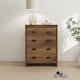 image 6 of Boston 4 Drawer Chest of Drawers | Brown | Knotty Oak