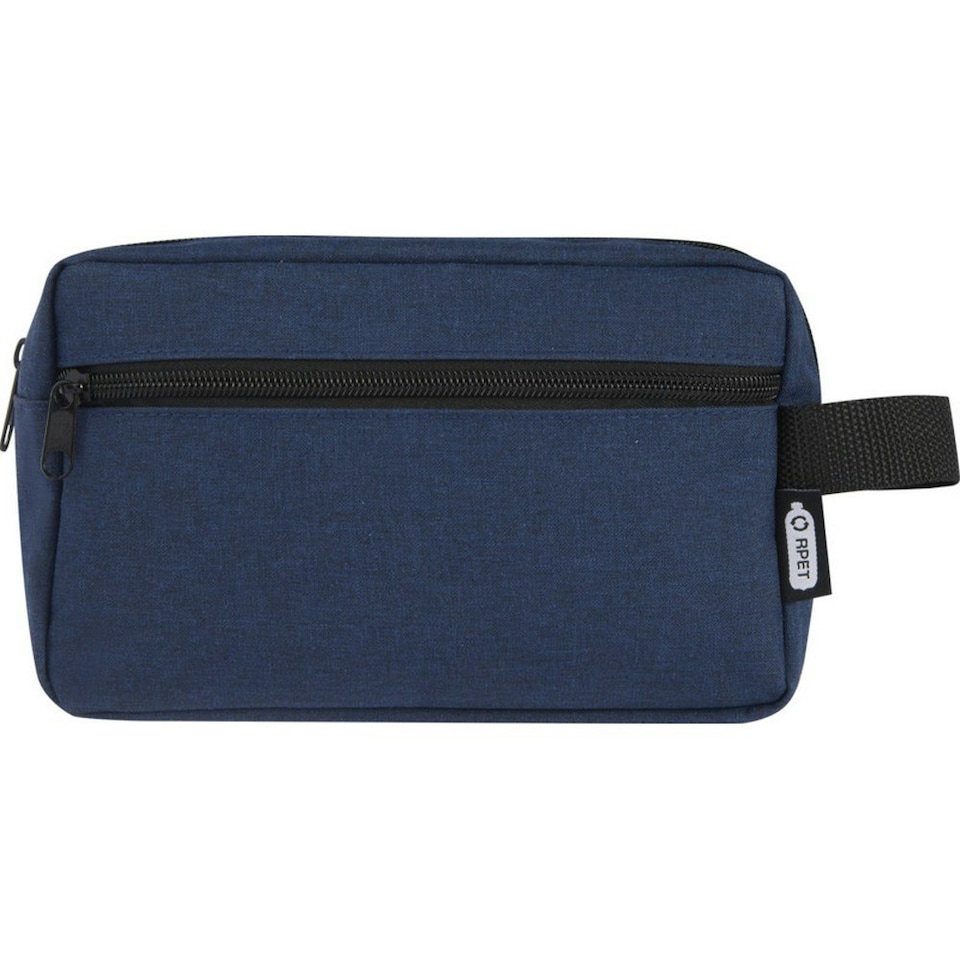 image 1 of Ross Recycled Polyester 1.5L Toiletry Bag - Heather Navy - One Size