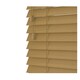 image 1 of 170cm Sahara Oak Faux Wood Venetian Blinds with String (130cm Drop) Brown | Brown