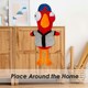image 9 of Baseball Goose Goose Duck Soft Toy Cute Plushie Huggable Cuddly 23cm Red