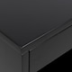 image 5 of Cholet Square Bedside Table with 1 Drawer in Black