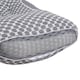 image 6 of Living and Home Knitted Sleep Support Pillow, Breathable Design- Grey,2Pcs | Grey