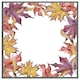 image 4 of Gold & purple leaves (Picture Frame) White | M
