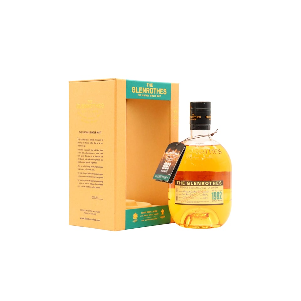 Glenrothes Vintage Release 2nd Edition 1992 23 year old Whisky