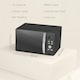 image 7 of HOMCOM 23L 800W Microwave Oven with Digital Display, Auto Cook, Black