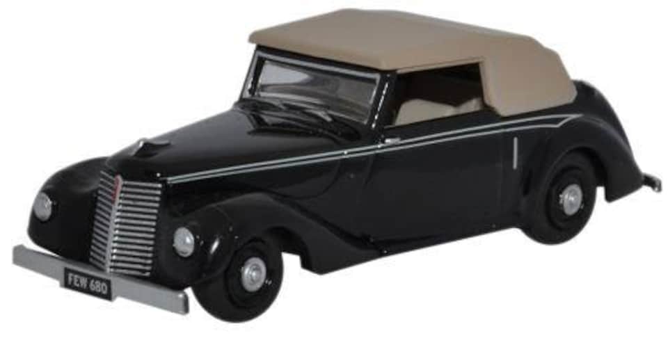 Oxford Diecast Armstrong Siddeley Hurricane Black
