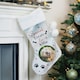image 2 of Personalised Photo Upload Dog Christmas Stocking