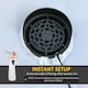 image 7 of HOMCOM LED Floating Ghost Pumpkin Halloween Decoration Mains Powered Vivid 6FT