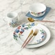 image 3 of 16pc Watercolour Floral Dinner Set