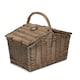 image 2 of 2 Person Nature Pattern Butterfly Lidded Fitted Picnic Basket