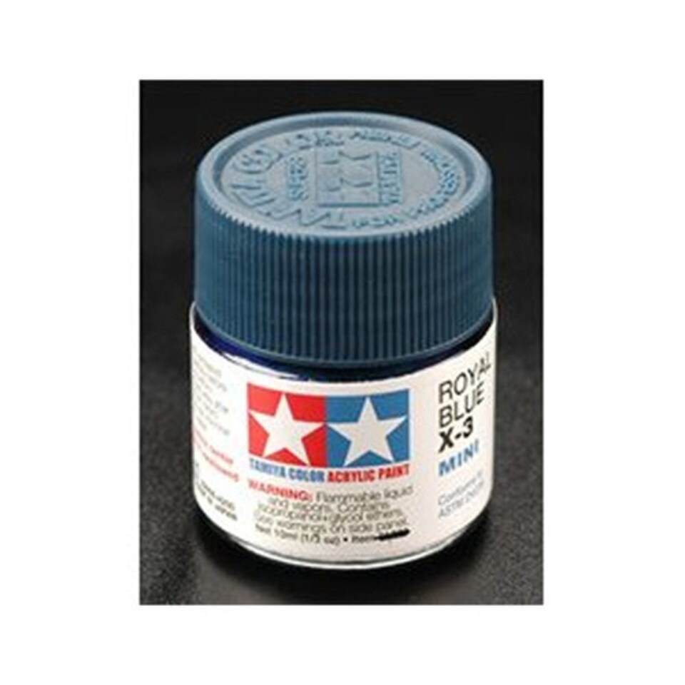 image 1 of Tamiya 81503 Acrylic Mini X-3 Royal Blue