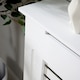 image 6 of Extending Radiator Cover Adjustable Wooden MDF Slatted Grill | White