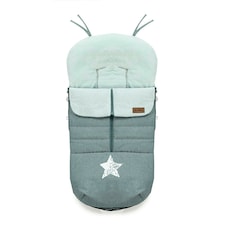 Jane Nest 3in1 Pushchair Footmuff Green | Mist