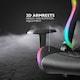 image 7 of Deltaco Gaming DC410 RGB Gaming Chair with RGB Lighting - Black