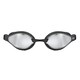 image 2 of Arena Unisex Adult Airspeed Swimming Goggles - Silver/Black - One Size
