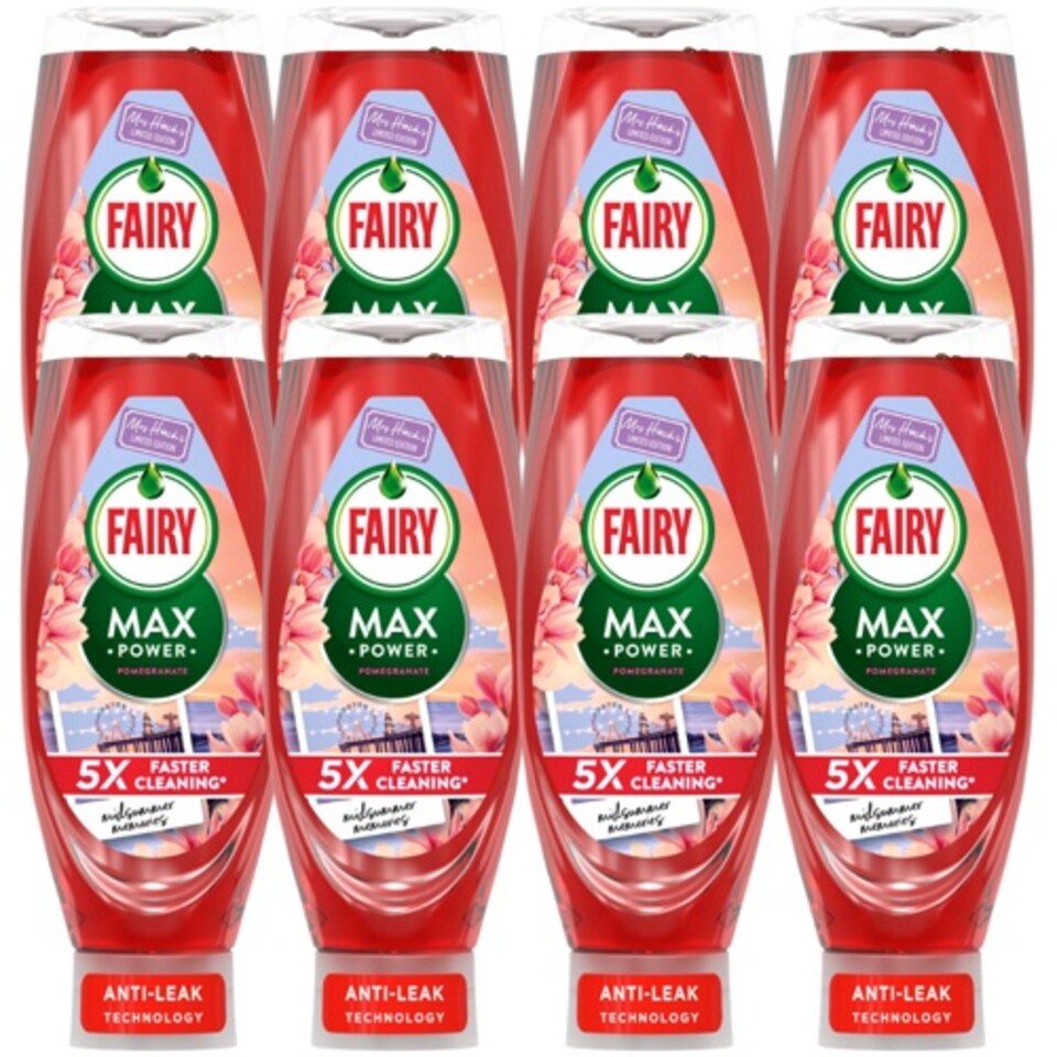 image 1 of Fairy Max Power 730ml Washing Up Liquid Mrs Hinch's Midsummer Memories