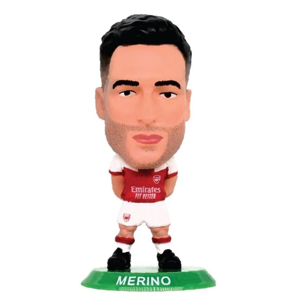 Arsenal FC Mikel Merino SoccerStarz Football Figurine | Multi
