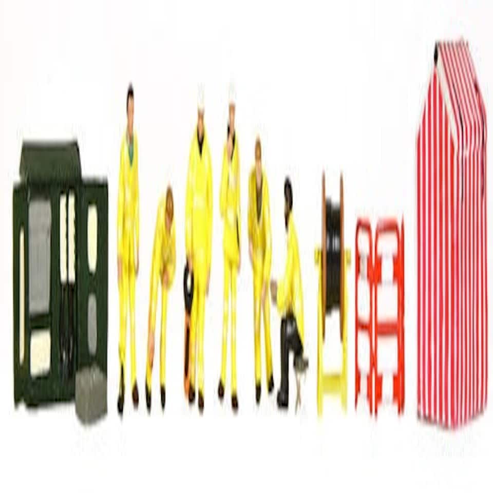 Bachmann Roadside Technicians (6) and Accessories Figure Set