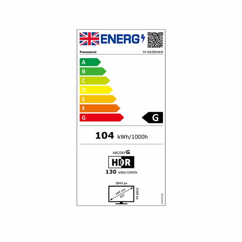 image 1 of Panasonic TV65Z85AEB 65inch 4K OLED SMART TV Wi-Fi Fire TV