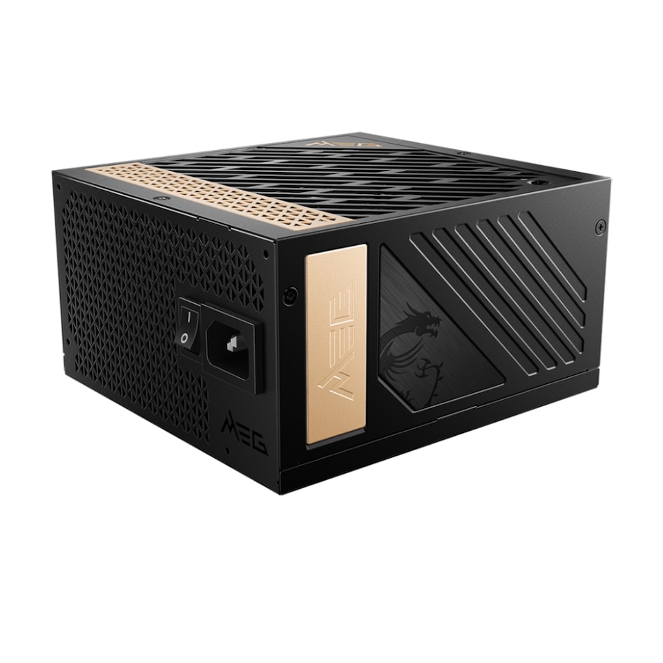image 1 of MSI MEG Ai1300P 1300W Full Modular 80-Plus PCIe 5.0 Platinum Power Supply