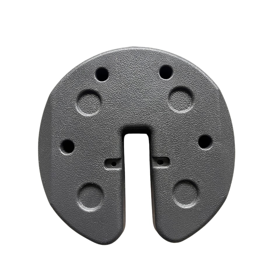 image 1 of Gazebo Anchor Weight Set of 4 Black Rounded PE Material Waterproof