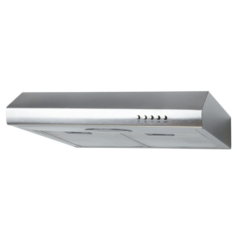 image 1 of SIA STE50SS 50cm Stainless Steel Standard Visor Cooker Hood Kitchen Extractor