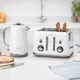 image 4 of Breville Mostra VTT937 4-Slice Toaster Stainless Steel White